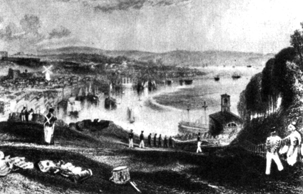 Город Чэтэм в начале XIX века